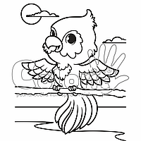 Трафарет для розмальовування пташки кольоровий пісок для дітей "Розмальовка кольоровим піском" — ПТИЦИ ⁇.Топ!.Хіт!