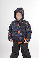 Стильная детская куртка для мальчика DB Kids Италия 49/18135 Синий ӏ Верхняя одежда для мальчиков.Топ! 134