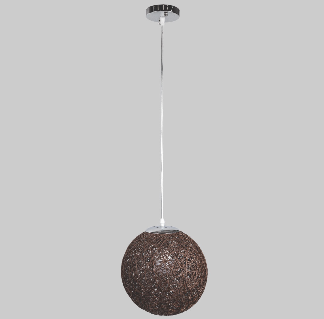 Плетений коричневий підвіс (25см) (971-2501-1 CF)