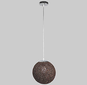 Плетений коричневий підвіс (25см) (971-2501-1 CF), фото 1