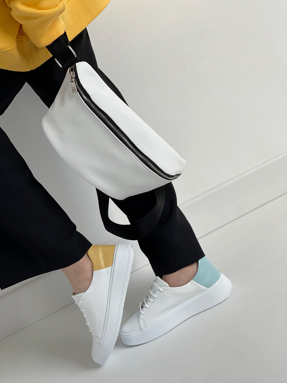 Жіночі кеди зі шнурівкою, фото 1