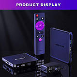 Смарт-ТВ приставка H96 Max V12 4gb/64gb Android 12 Ultra HD SmartTV Android TV box + пульт Air Mouse G20, фото 8