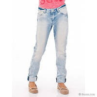 Демисезонные детские стрейчевые джинсы для девочки рост 149 см JBE Италия 151BIBF001 Голубой.Топ! 137 .Хит!