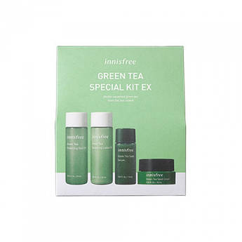 Набір зволожуючих мініатюр з зеленим чаєм Innisfree Green tea Special Kit EX 4 Items