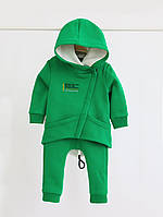Детский костюм на флисе Brave, зеленый .Хит!