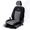 Чохли на сидіння Шевроле Такума (Chevrolet Tacuma) модельні тканинні авточохли з логотипом, фото 3