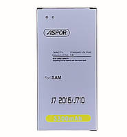 Акумулятор Premium Samsung J710 / J7 2016 (EB-BJ710CBE) Aspor