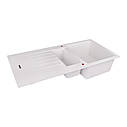 Кухонна мійка Apell Pietra Plus PTPL1002GW Total white, фото 3