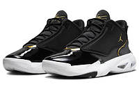 Мужские кроссовки Jordan Max Aura 4 Black/Metallic Gold-White