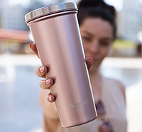 Термостакан SmartShake Bohtal Insulated Tumbler Rose Gold 750 мл розовая