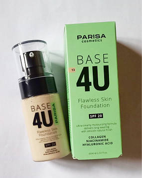 Тональный крем Parisa Cosmetics 60 мл F-10 Base4U