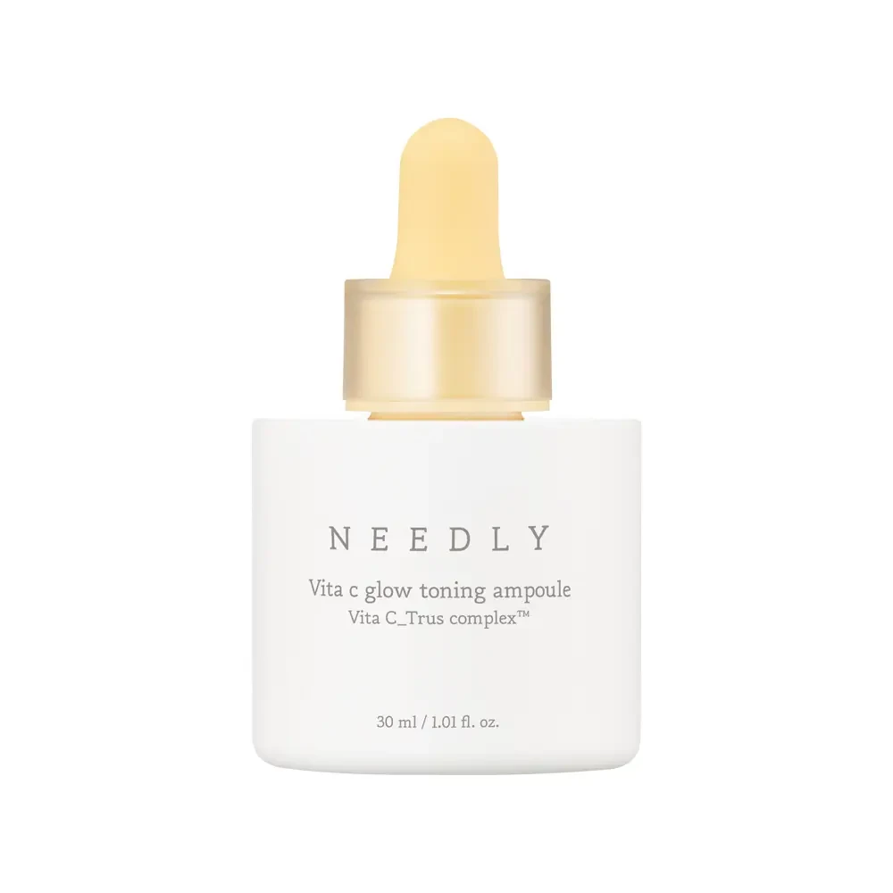Тонізуюча сироватка вітаміном С для сяяння шкіри Needly Vita C glow toning ampoule 30 ml