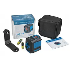 Лазерний рівень (нівелір) KRAISSMANN 2 LLC 15 R (Червоний промінь)