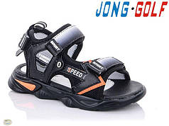 Дитяче літнє взуття 2023 гуртом. Дитячі босоніжки бренда Jong Golf для хлопчиків (рр. з 32 по 37)