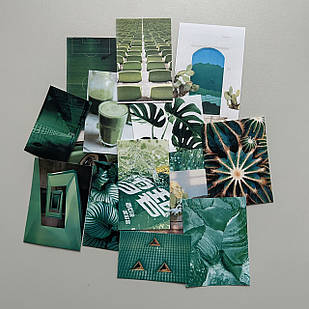 Набір стікерів в Green