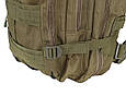 Армійський тактичний рюкзак Iso Trade Military XL зелений 8920 (35 л, Польща), фото 7