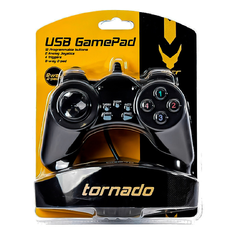 Купить Игровой геймпад OMEGA Tornado PC USB проводной манипулятор для ...