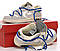 Жіночі сірі Кросівки Nike SB Dunk x Off White, фото 7