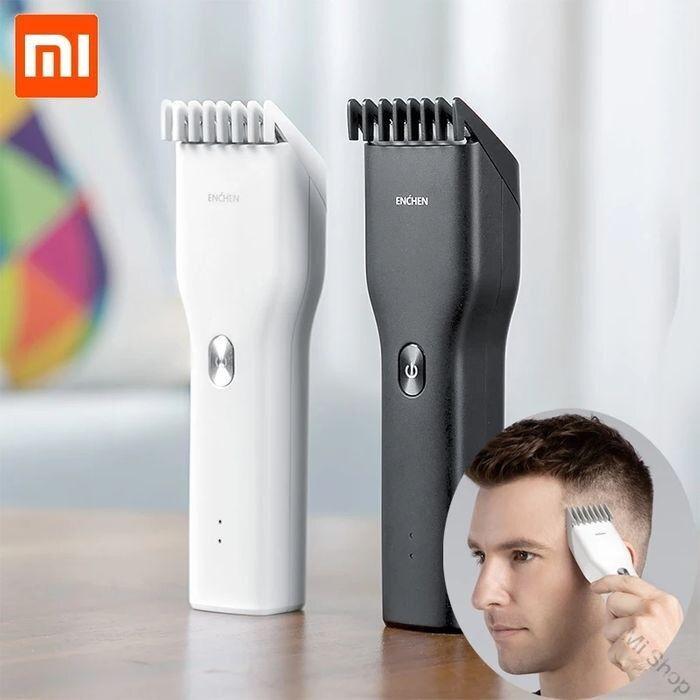 Машинка для стрижки Xiaomi Enchen Boost Black Акумуляторна, фото 1
