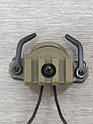 Кріплення на шолом для навушників Peltor, Walker's, Earmor. Койот, фото 5
