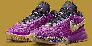 Баскетбольні кросівки Nike LeBron XX (20) Vivid Purple