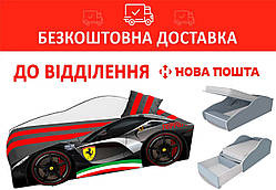 Ліжко-машинка 70*150 Эліт ELIT E-2 Ferrari Графіт