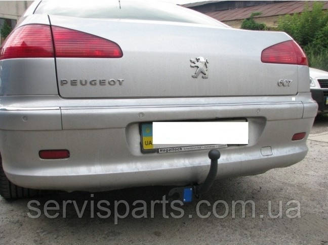 Фаркоп Peugeot 607 2000-2010 (Пежо 607) без зняття бампера