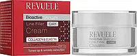 Дневной крем-филлер лица с коллагеном и эластином-Revuele Bio Active Collagen&Elastin Line Filler Cream, 50 мл