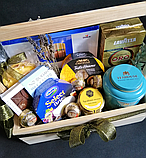Подарунковий кошик із продуктів №904, фото 3