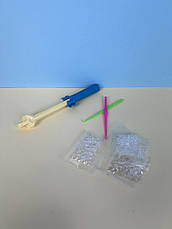 Гумки для плетіння браслетів з гачком 4400шт, 22 кольори "Band Accessory Case" в боксі, різнокольоровий, фото 5