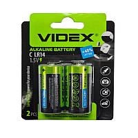 Батарейка LR14 Videx ,1шт (блистер по 2шт) C