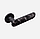 Ручка для дверей на розетці MVM Z-1804 BLACK Чорна, фото 4