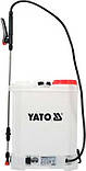 Обприскувач акумуляторний ранцевий із сонячною батареєю Yato YT-86220, фото 2