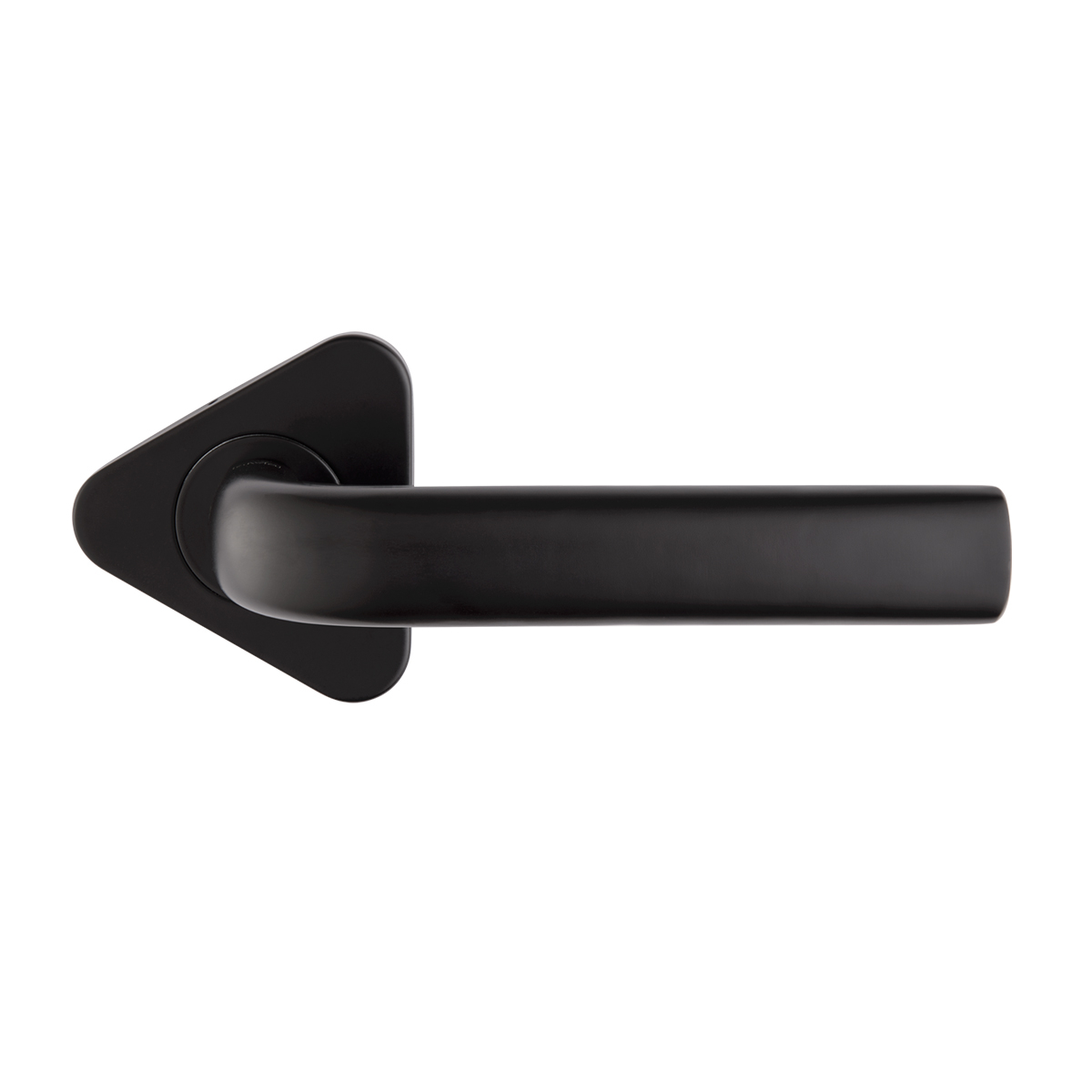Ручки для міжкімнатних дверей на розетці S-1105 BLACK чорна