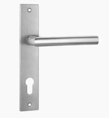 Ручка для дверей на планці MVM з нержавіючої сталі