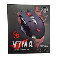 Игровая мышка А4Tech V7MA Bloody USB black 100-3200dpi