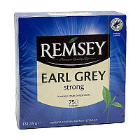 Чай черный Remsey Earl Grey strong 75 пакетиков