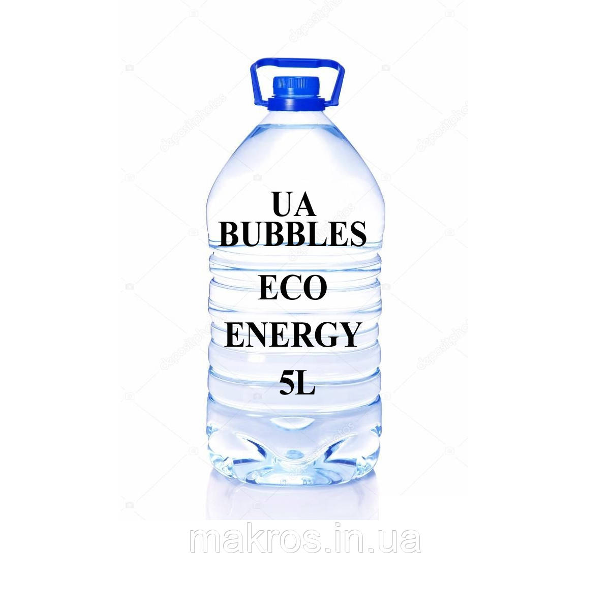 Рідина для генераторів мильних бульбашок UA BUBBLES ECO ENERGY 5L, фото 1