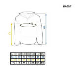 Комбат Анорак зимовий Mil-Tec combat anorak winter black Dark camo 10335080 розмір XL, фото 2