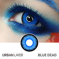 Контактные цветные линзы Urban Layer Blue Dead