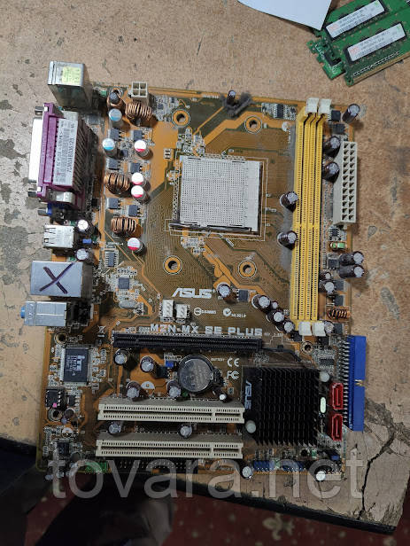Мат. плата ASUS M2N-MX SE PLUS Socket AM2+ GeForce 6100 SATA RAID MicroATX 2DDR2 No НР230802