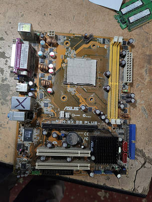 Мат. плата ASUS M2N-MX SE PLUS Socket AM2+ GeForce 6100 SATA RAID MicroATX 2DDR2 No НР230802, фото 1