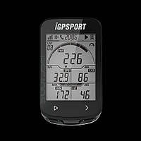 Велокомп'ютер Igpsport BSC100 GPS — чорний. Синхронізація зі Strava, підтримка датчиків