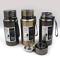 Термокухоль вакуумний 750 мл металевий "Good" для кави та чаю термос туристичний термос 20 х 8 х 8 см