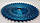 Победитовий вигнутий синій диск (Тарілка) для коси (255 мм, 25.4 мм, 40Т), фото 2
