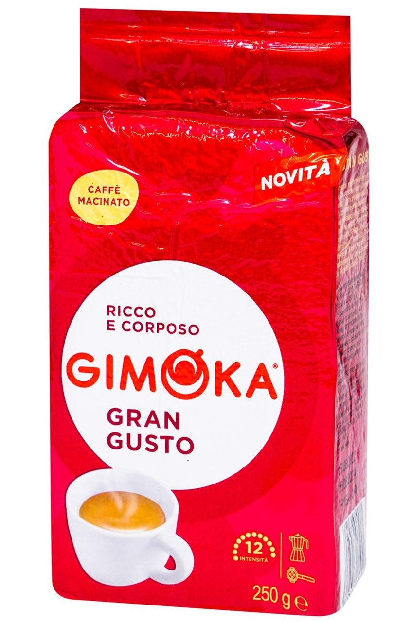 Кофе молотый Gimoka Gran Gusto 250гр. Италия - фото 1 - id-p276745177