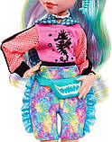 Лялька Монстер Хай Лагуна Блю Monster High Lagoona Blue Doll з аксесуарами та піранією HHK55 Mattel Оригінал, фото 6