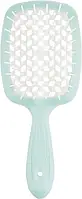 Janeke Расческа для волос, голубой Janeke Superbrush Tiffany, цвет мятный, оригинал.