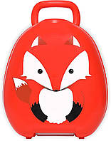 Fuchs Дорожный горшок My Carry Potty fox, отмеченное наградами портативное сиденье для унитаза для малыше