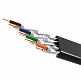Подовжувач витої пари Vention Cat7 RJ45 Чиста Мідь 30AWG Cat 7 Мережний Патч-Корд 1,5 м Чорний ICBBG, фото 6